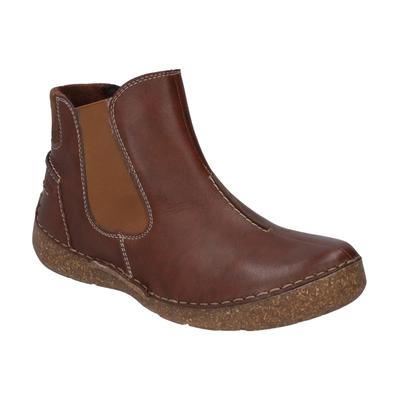Stiefelette JOSEF SEIBEL "Fergey 63, brandy", Damen, Gr. 36, braun (brandy), Obermaterial: 100% Rindsleder Leather cow., Schuhe Stiefelette