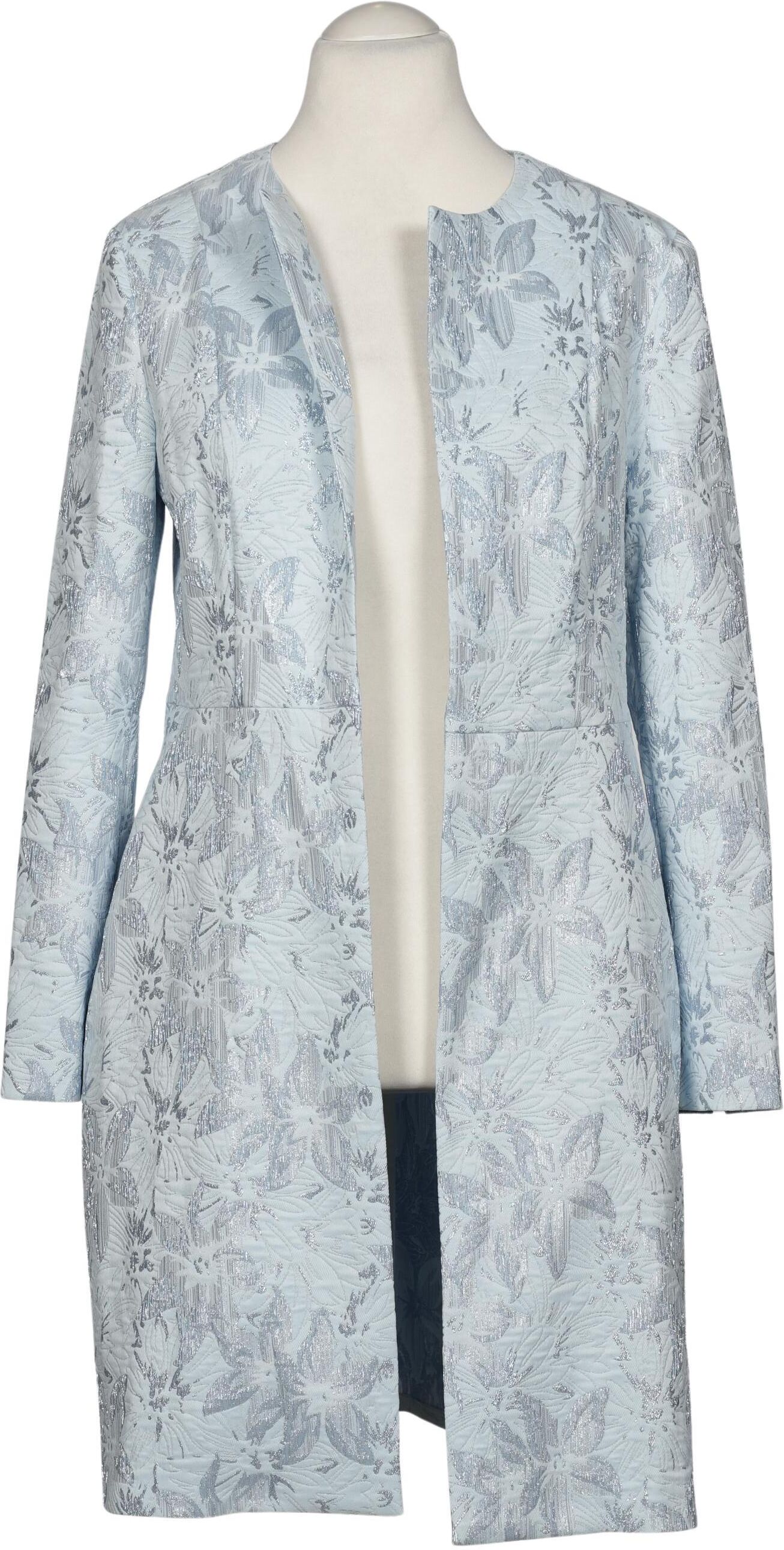weise Damen Mantel, Hellblau, Gr. EU 42, Synthetik / Elasthan - Second Hand