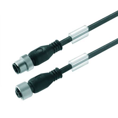 Weidmüller 9457230500 Sensor-/Aktor-Steckverbinder, konfektioniert M12 Stecker, gerade, Buchse, gerade 5.00m Polzahl Sensoren