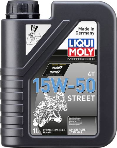 Liqui Moly Motorbike 4T 15W-50 Street 2555 4-Takt-Motoröl 1l
