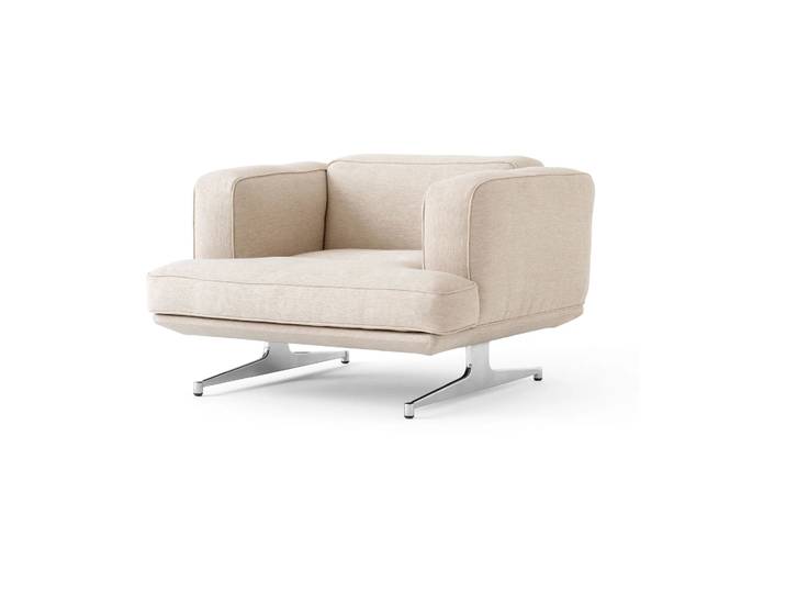 &Tradition Inland AV21 Sessel Clay 0011-polished Aluminium