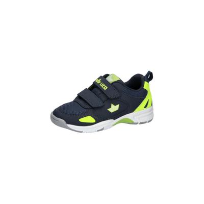 Sneaker LICO "Sportschuh Peyton V", Kinder, Gr. 28, Textil, blau, Synthetik, Schuhe Sneaker