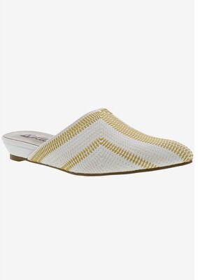 Women's Festive Mule by Bellini in White Multi (Size 6 1/2 M)