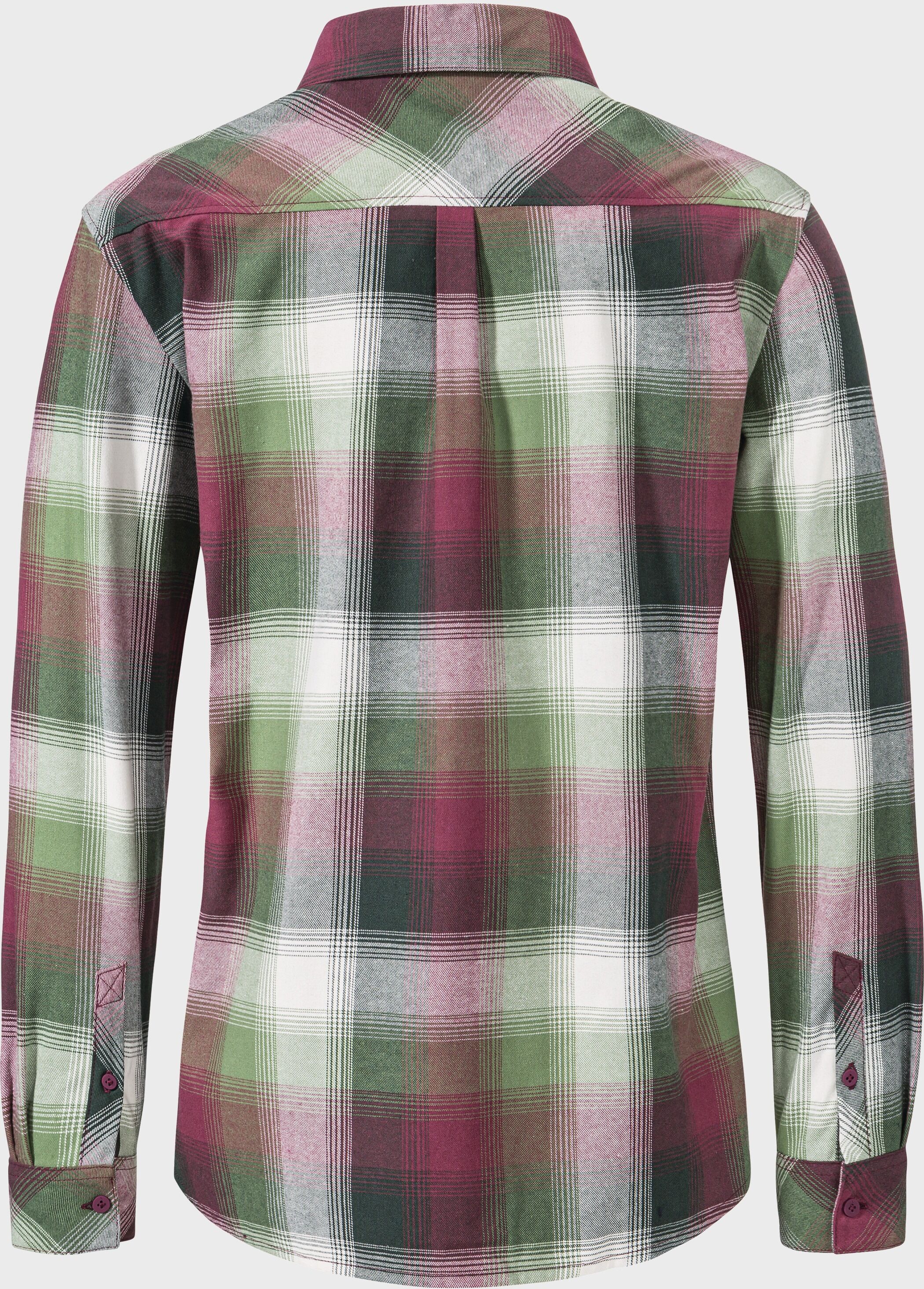 Outdoorbluse SCHÖFFEL "Hiking Blouse Style Limedes WMS", Damen, Gr. 40, pink (3825, pink), Oberstoff: 60% Baumwolle, 40% Polyester, bequem, V-Ausschnitt, Blusen Outdoorbluse 3825, pink 40