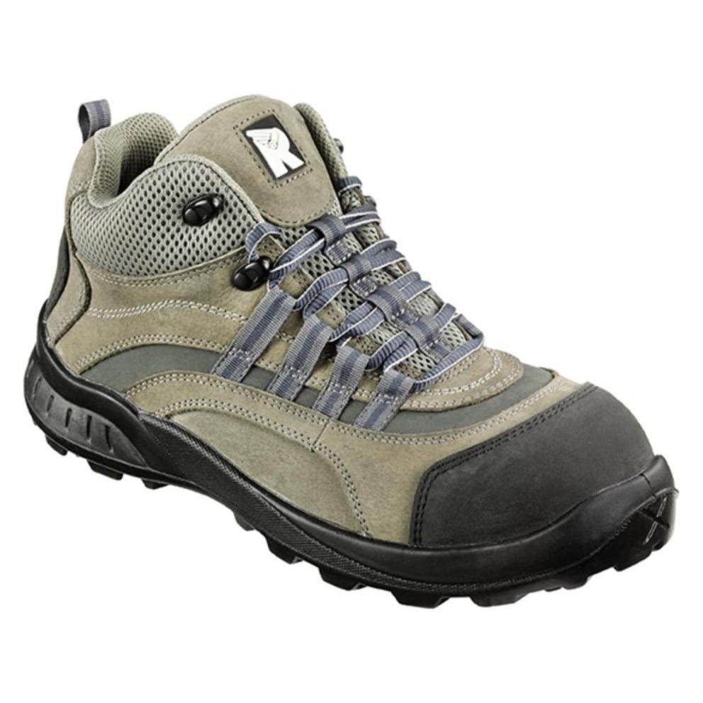 BIG Arbeitsschutz Sicherheits-Schnürstiefel Nubuk S2 Gr. 47 (S2, 47) (228247)