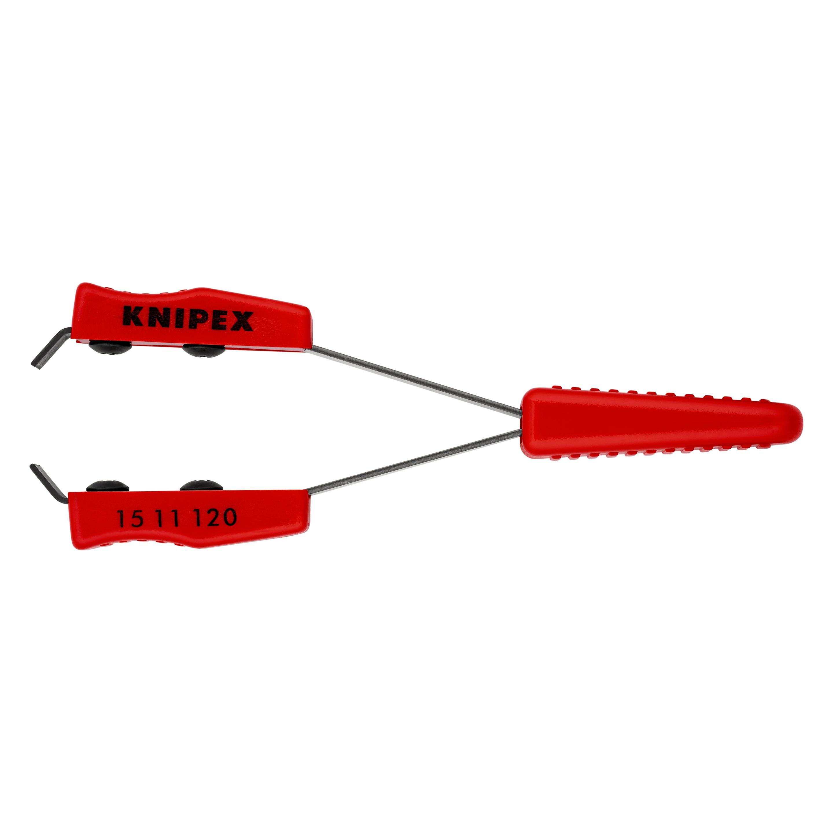 Knipex Lackabzieh-Pinzette 15 11 120 (120 mm) (15 11 120 4003773015550)
