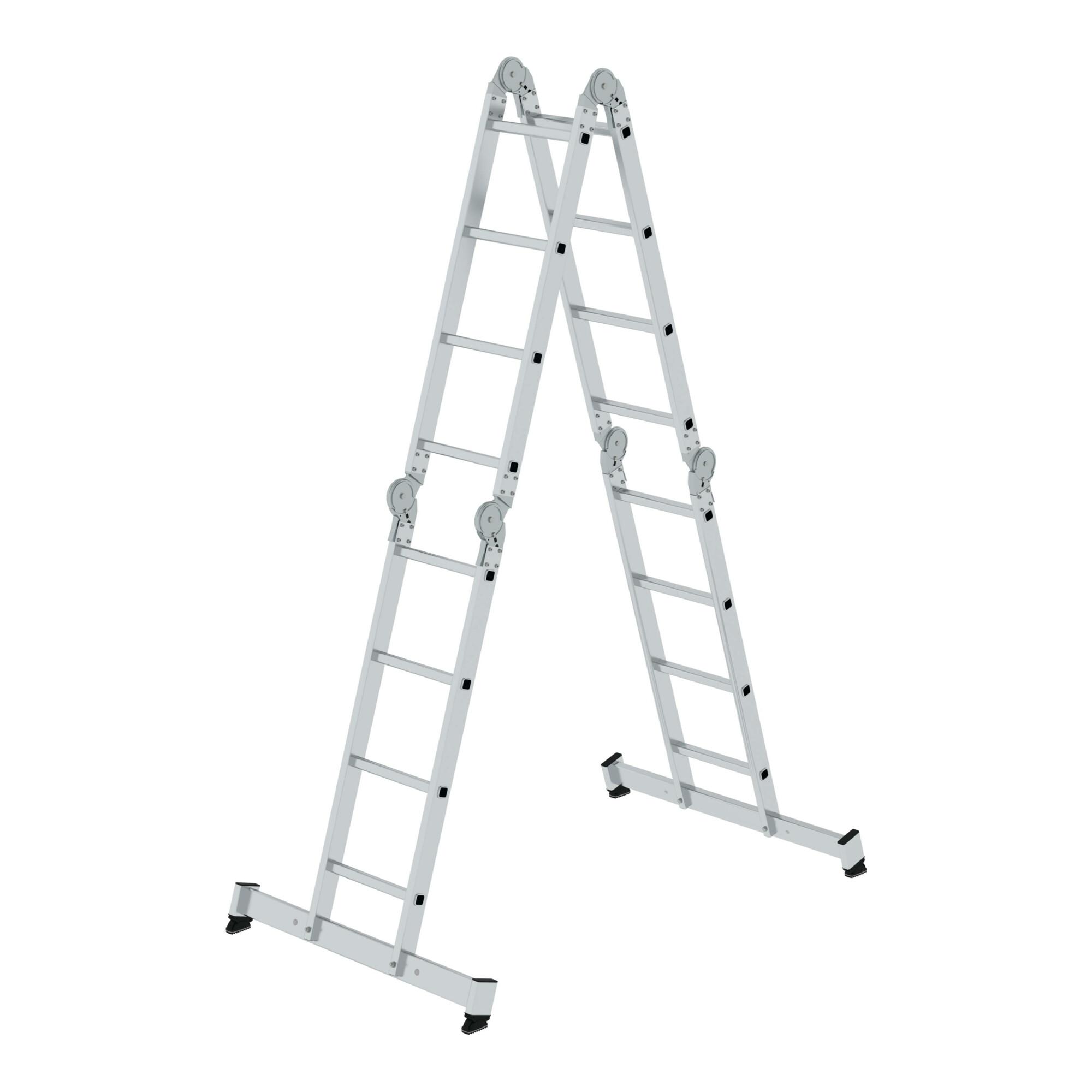 MUNK Aluminium-Vielzweckleiter nivello®-Traverse4x4Sp (011111)