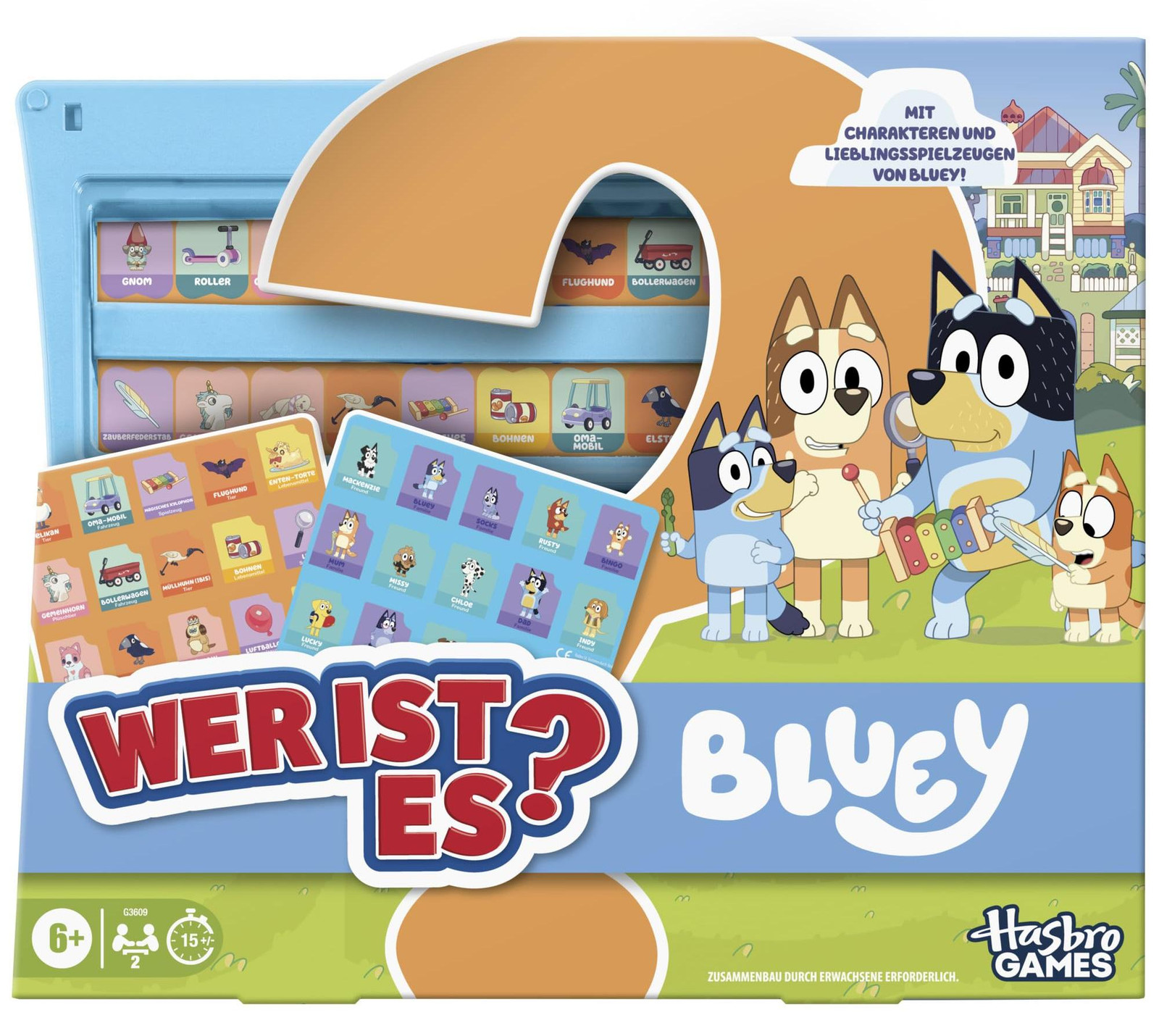 Hasbro Gaming G36091000 spel met 6 rokken