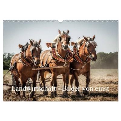 Landwirtschaft - Bilder von einst (Wandkalender 2027 DIN A3 quer), CALVENDO Monatskalender