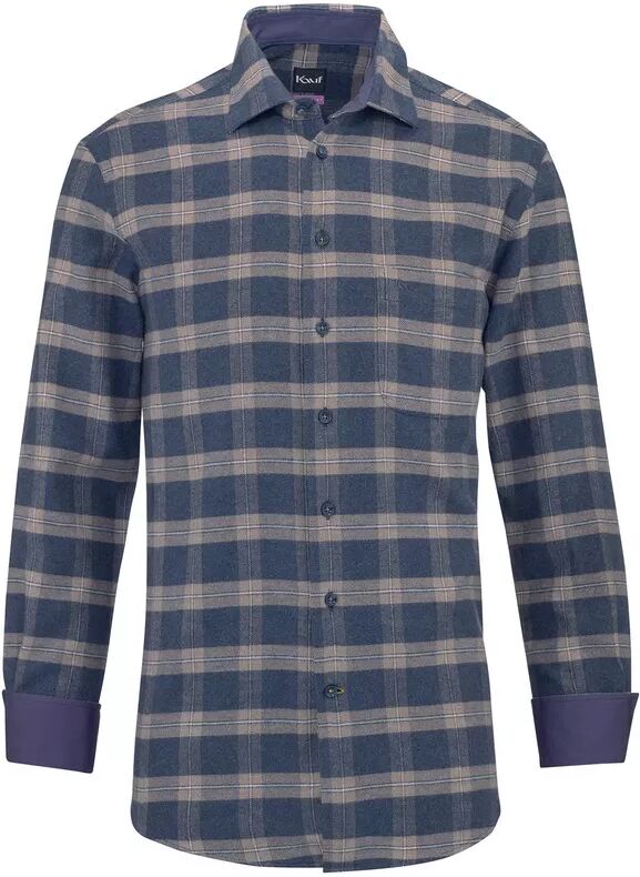Kauf - Hemd, Regular Fit, langarm, für Herren, Blau, Größe 40