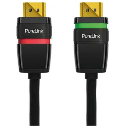 Purelink HDMI (Typ A) — HDMI (Typ A) (2 m), Videokabel, Schwarz