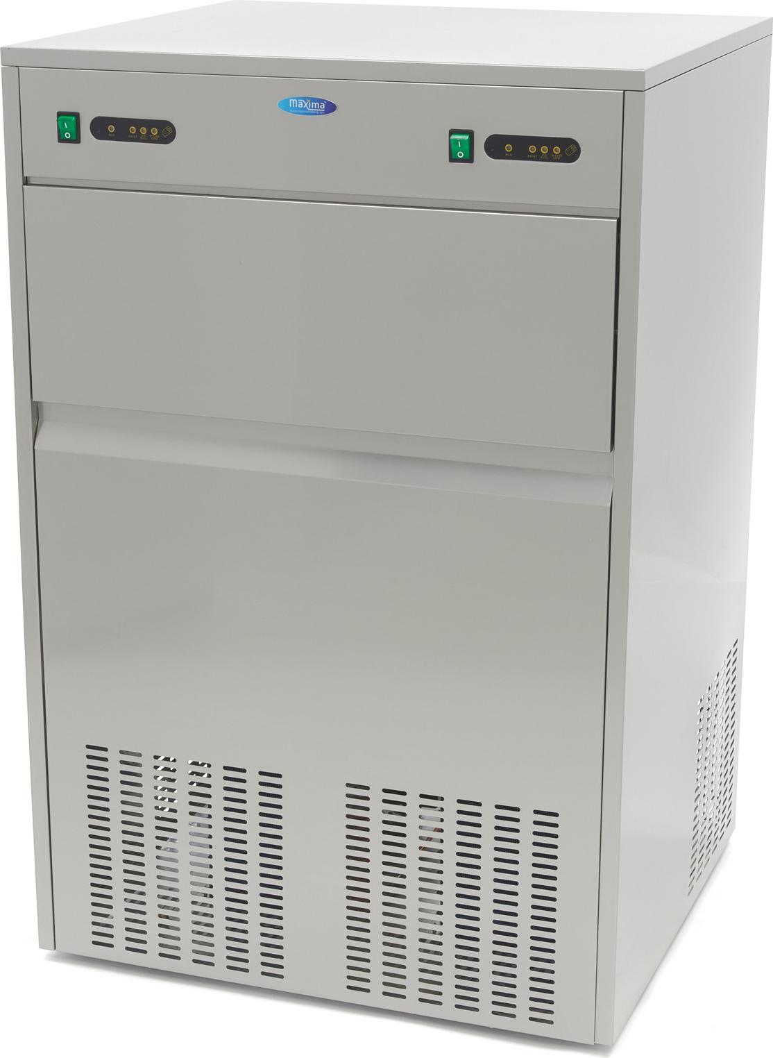 Maxima - Gastro Eiswürfelmaschinen - 100 kg/Tag - Kugelwürfel - Luftgekühlt