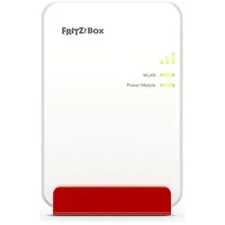 FRITZ! FRITZ!Box 6860 5G v2, Router, Weiss, Rot