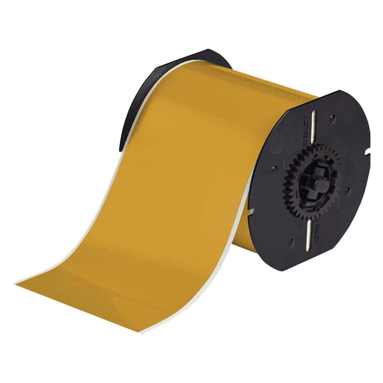 Brady B30C-4000-595-OC, Hochleistungsvinyl, Ocker, glänzend, 101.60 mm x 30.48 m, permanent, Endlo (101.60 mm) (B30C-4000-595-OC)