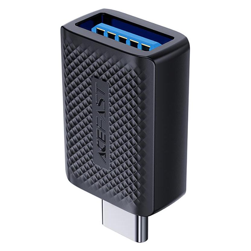Acefast USB-A do USB-C adapter,, J1, (black) (USB-A, USB-C) (47325480)