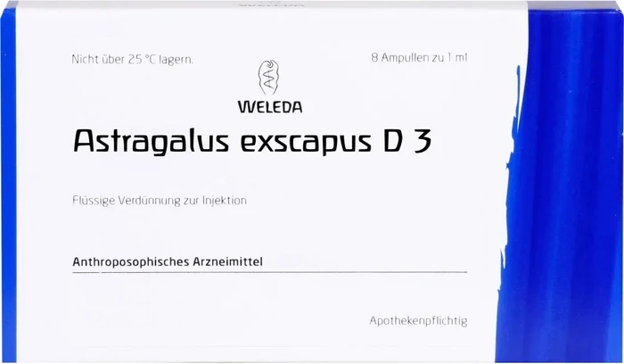Astragalus Exscapus D 3 Ampullen 8x1 ml