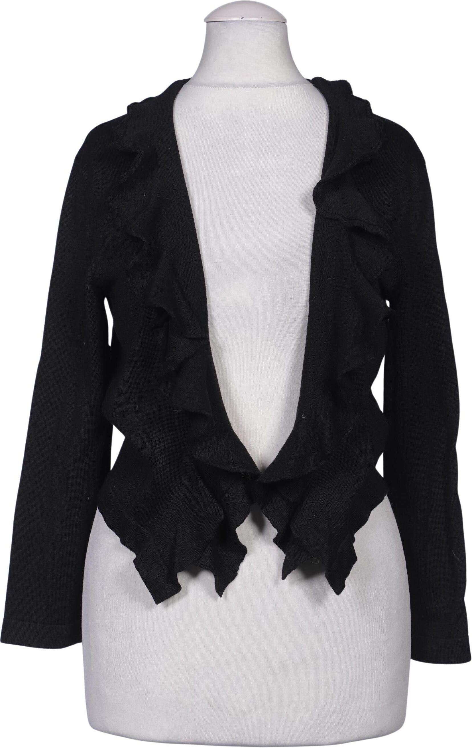 Peruvian Connection Damen Strickjacke, Schwarz, Gr. XS, Baumwolle - Second Hand