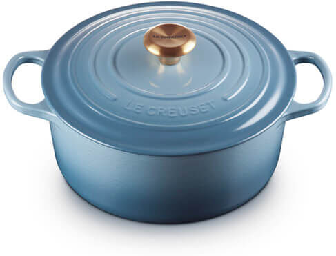 Le Creuset Signature Chambray Cast Iron 26cm Round Casserole