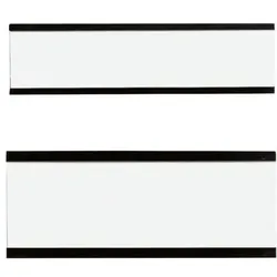 Franken C165 Lagerschild magnetisch Höhe 3 cm braun, 7.5x3x0.5 cm