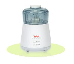 Tefal DPA130 La Moulinette Zerkleinerer 1000 W (Transparent, Weiß)