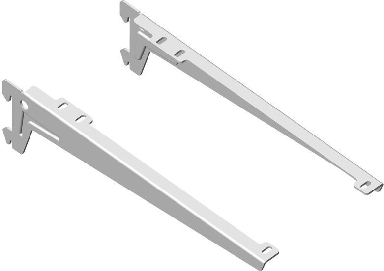 Nosníky ANGLE pro ELEMENT SYSTEM sada 2 ks, hloubka 180 mm, bílé