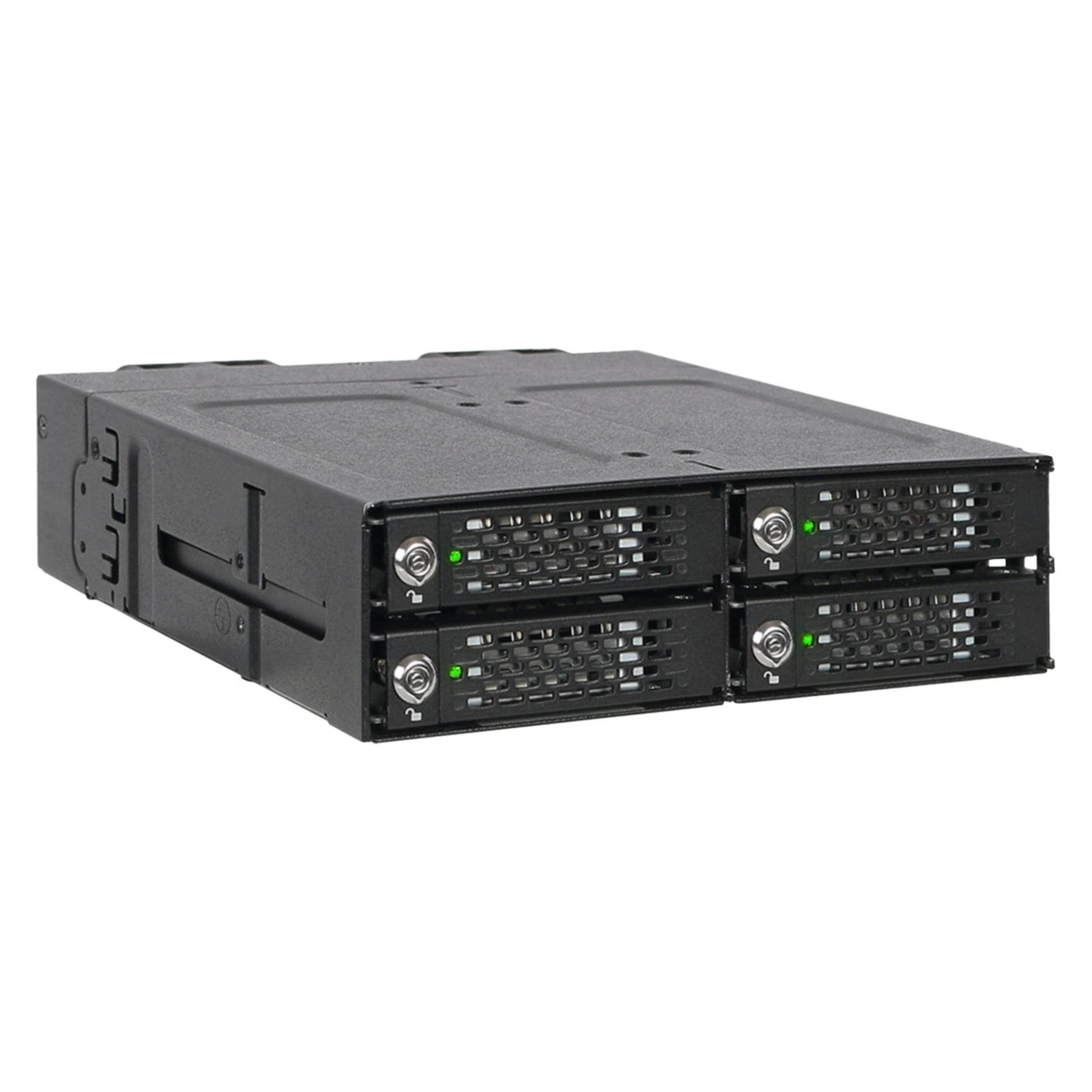 Icydock ICY DOCK Geh?use 4x M.2 NVMe SSD PCIe 4.0 f. 5,25" Schacht m. OCuLink (MB720MK-B V3)