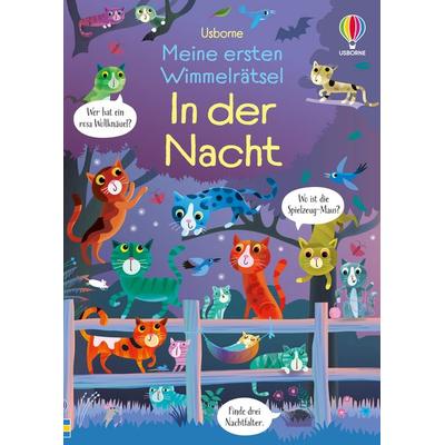 Meine ersten Wimmelrätsel: In der Nacht, Taschenbuch von Kirsteen Robson, Usborne, 978-1-03-570435-4