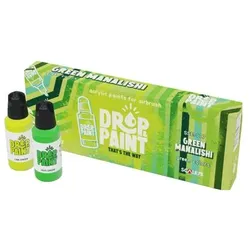 Scale75 Paints, Künstlerfarbe + Bastelfarbe, Drop & Paint Green Manalishi Paint Set