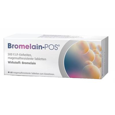Bromelain POS magensaftresistente Tabletten 60 St magensaftresistent