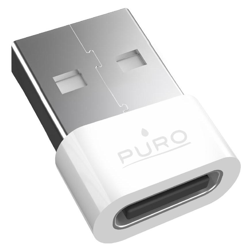 Puro Adapter (USB-A, USB-C) (PUAAC1WHI)