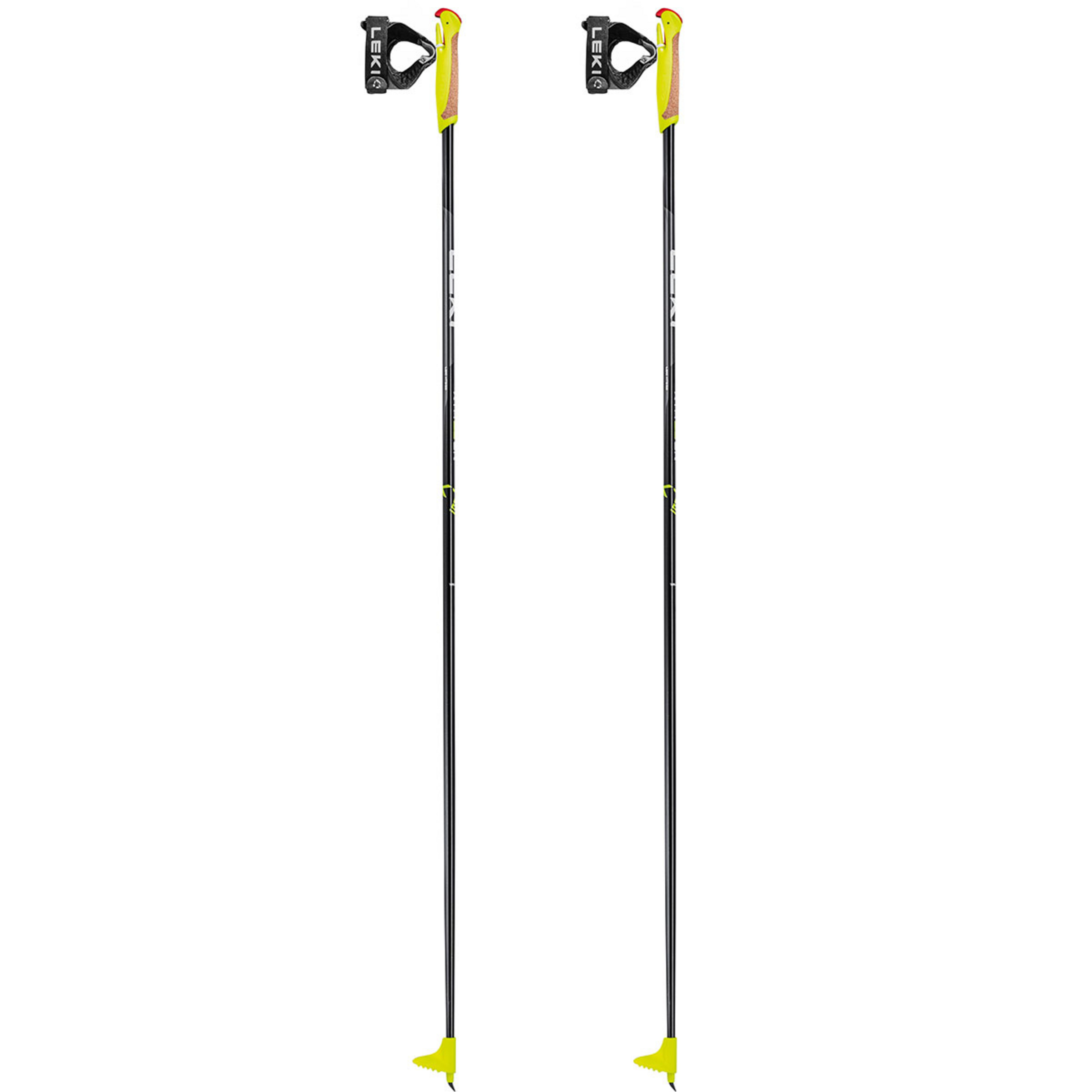 Leki XTA 5.5 Langlaufstöcke Kinder Stock schwarz Größe 115CM Langlauf Skating | Langlauf Klassik