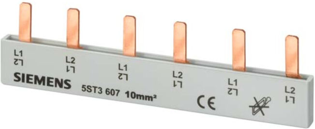 Siemens Indus.Sector Barrette de connexion 6x2 phases 5ST3608 (5ST3608)