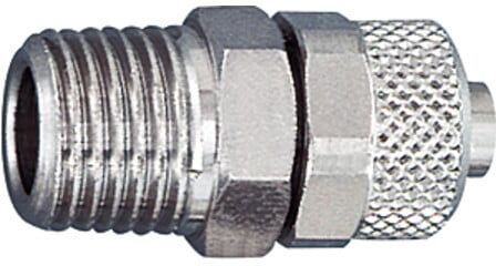 RIEGLER Raccord droit à visser R 3/8 a. Pour tuyau 8/6 mm (11.638-8)