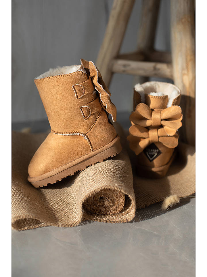 ISLAND BOOT Winterboots "Bowine" in Hellbraun - 25