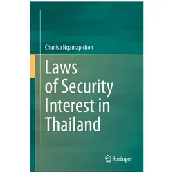 Laws of Security Interest in Thailand, Schulbücher von Chanisa Ngamapichon