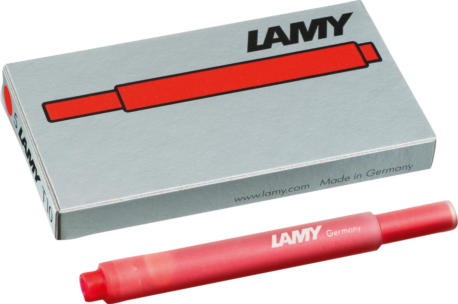 Lamy T10 Tintenpatronen Rood