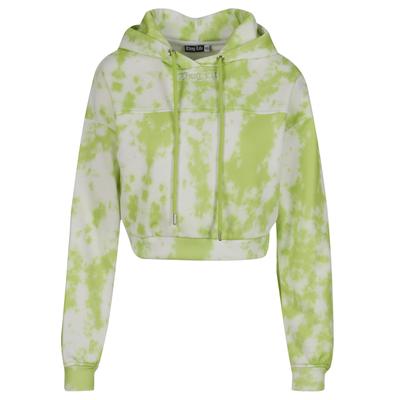 Kapuzensweatshirt THUG LIFE "Thug Life Damen Thug Life Dystopia Hoody", Damen, Gr. S, grün, 80% Baumwolle, 20% Polyester, Rundhals, Sweatshirts