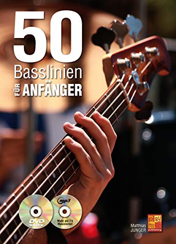 50 Basslinien für Anfänger (1 Buch + 1 CD + 1 DVD) - Preis vom 30.09.2026 09:01:18 h
