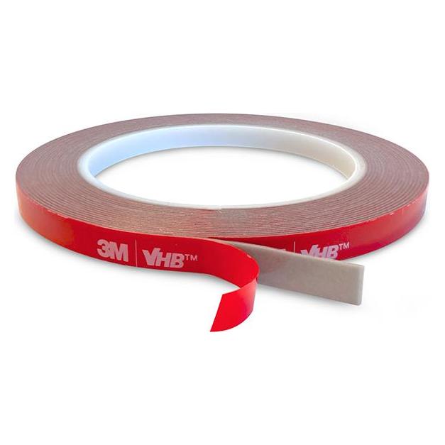 Light Solutions VHB Dobbeltklaebende tape - 8mm bred - 5m rulle (91-931)