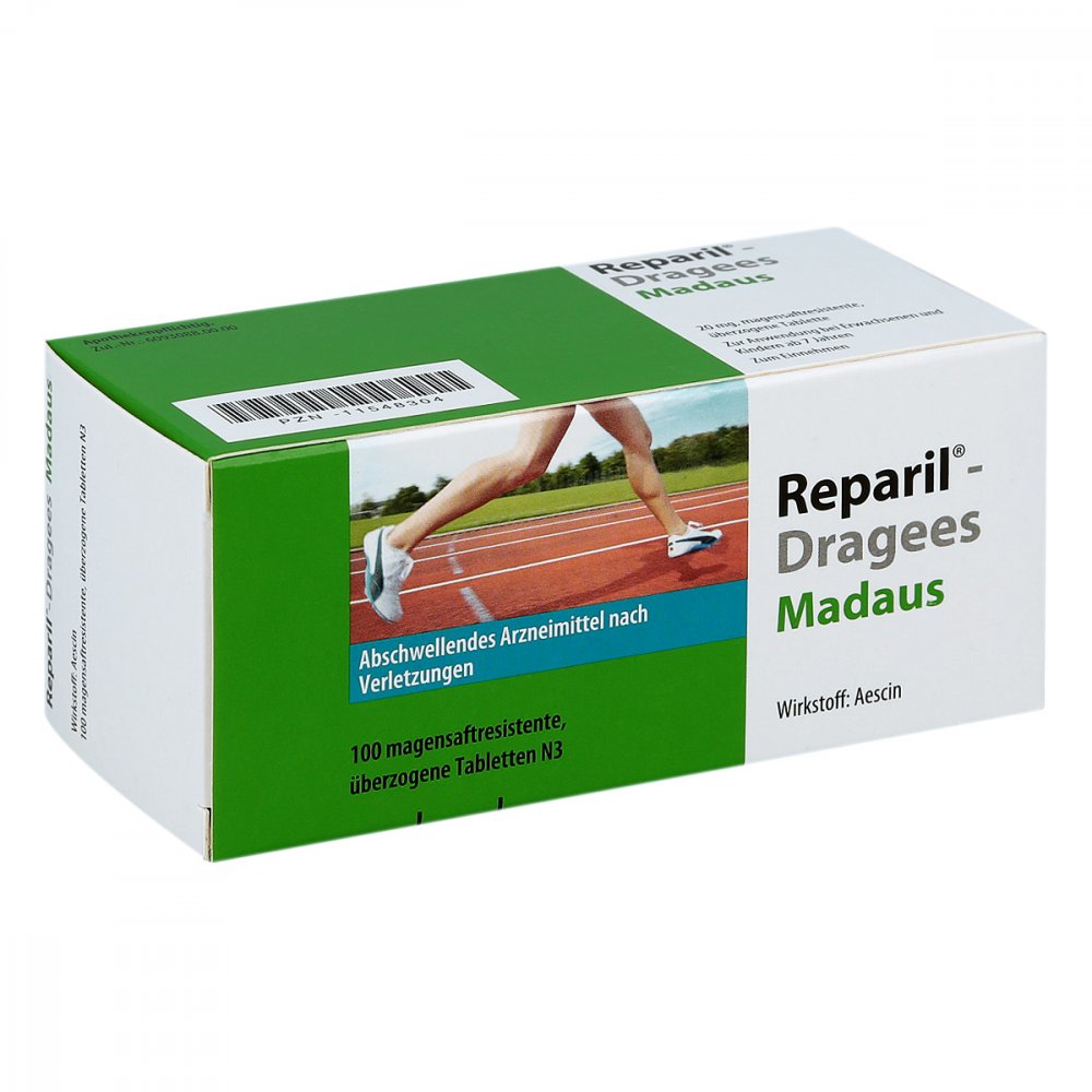 Cooper Consumer Health Deutschland GmbH Reparil-dragees Madaus magensaftresistente Tabletten 11548304