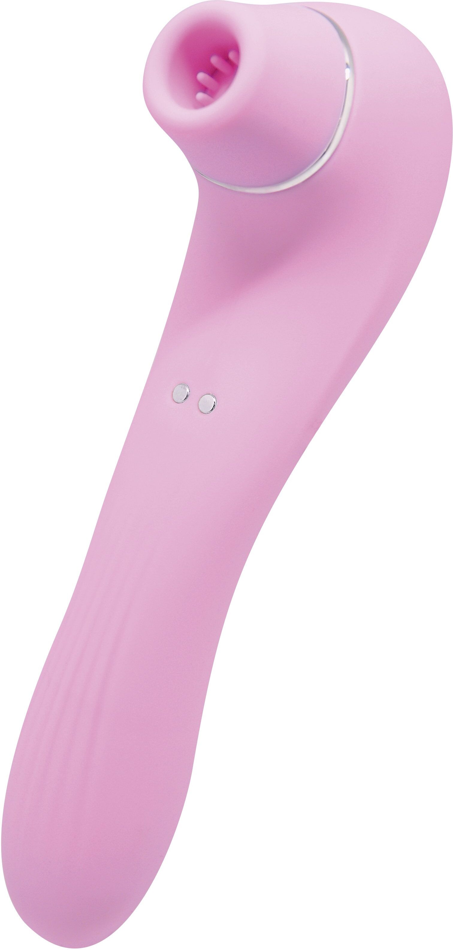 WoOomy Stimulateur Clitoridien Smoooch Aspiration et Vibration Rose