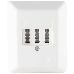 Shiverpeaks BS74050W Telefondose Telefon Aufputz Weiß