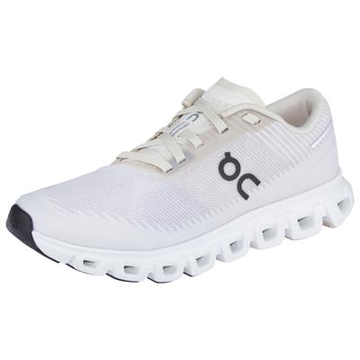 Laufschuh ON RUNNING "CLOUD 6 PUSH", Damen, Gr. 39, beige (sand, wolf), Synthetik, Schuhe Laufschuh, mit CloudTec aus Helion™ Superfoam