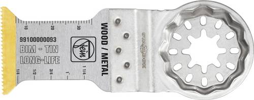 Fein 63507160450 E-Cut Long-Life Titanbeschichtung, Bimetall Bi-Metall Sägeblatt 35mm 1St.