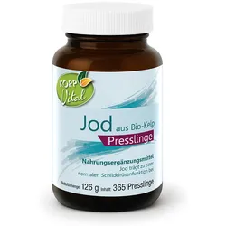 Kopp Vital® Jod aus Bio-Kelp / 150 μg / 365 Presslinge