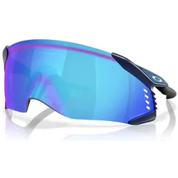 Oakley, Herren, Sportbrille, Velo Kato (Matt Blue, Matte Blue, Prizm Saphire, Prizm Sapphire), Blau