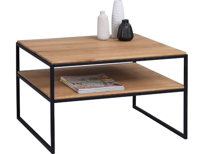 Couchtisch Mika 1 in braun - Holz, Metall - 65x45x65cm