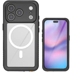 4Smarts Stark Case Apple iPhone 17 Pro Transparent, Schwarz Induktives Laden 541583; 4S541583
