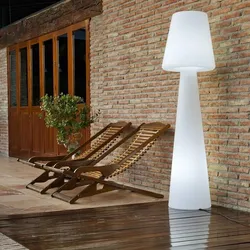 New Garden Lola 165 Stehlampe Designleuchte 230V - kaltweißes Licht -  Länge Kabel 4 m - Höhe 165cm