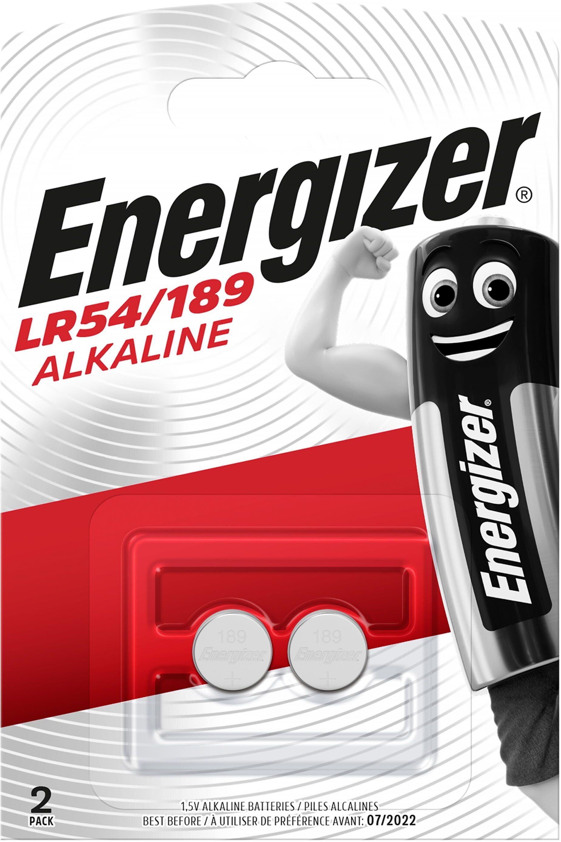 Energizer Batteri Alkaline LR54/189, 2-pack